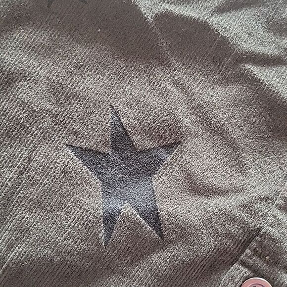 Jak & Rae Star Design Long Sleeve Button-Down Shirt - Picture 5 of 5